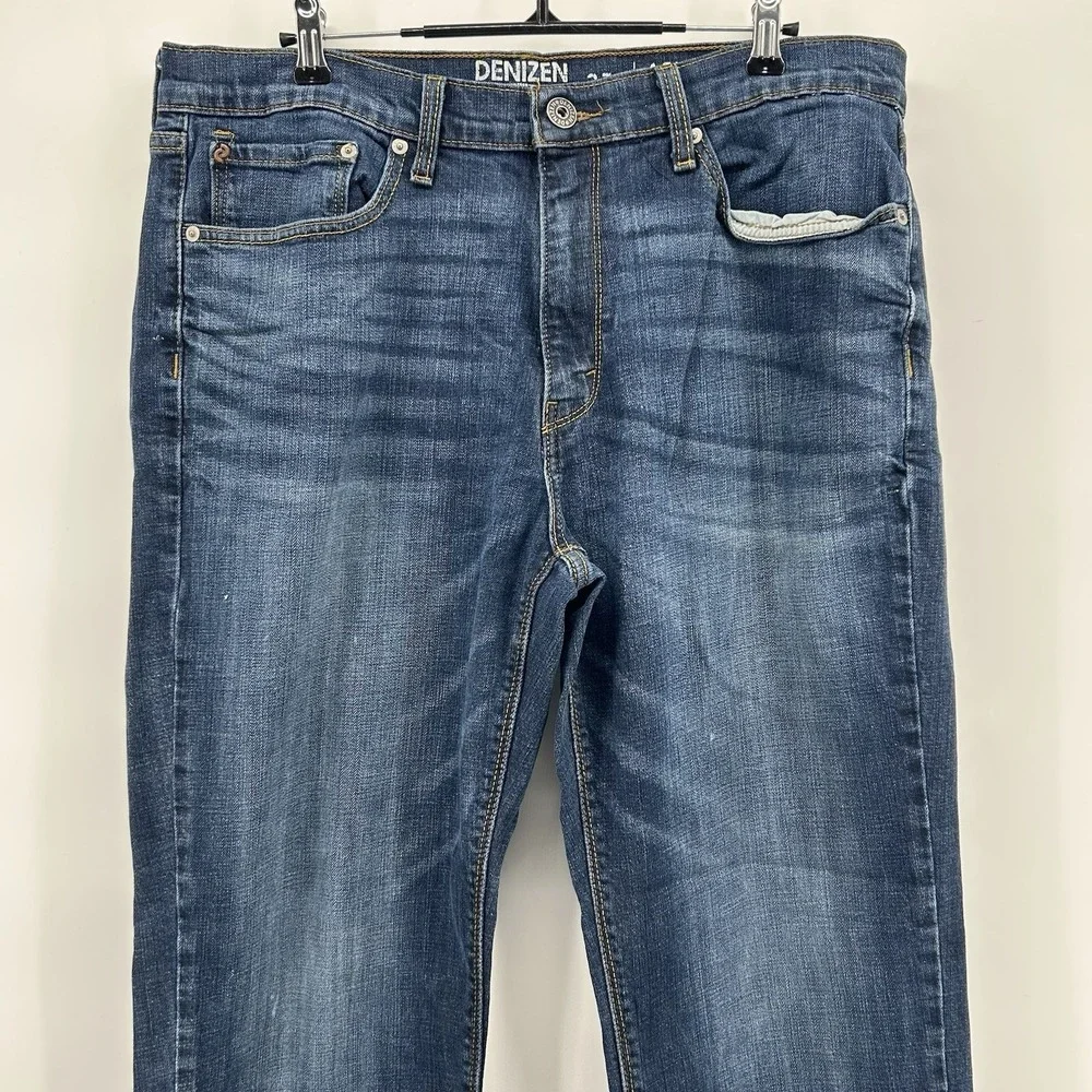 Denizen From Levi's 231 Athletic Fit Mens 36x34 Stretch Jeans Medium Wash